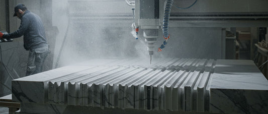 How to Create Fluted Patterns on Marble Using CNC Machines?